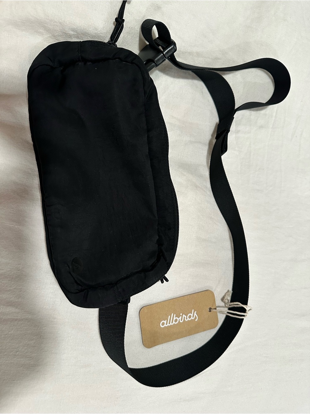 Allbirds belt bag black NWT